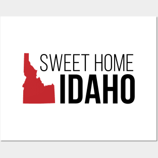 Sweet Home Idaho Posters and Art